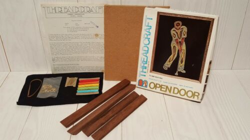 Threadcraft String Art Thread Design Kit - GOLF PRO - 1976 Open Door COMPLETE