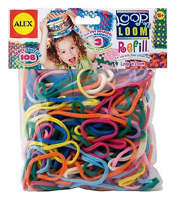 ALEX Toys Crafts Loop N Loom Refill Loops