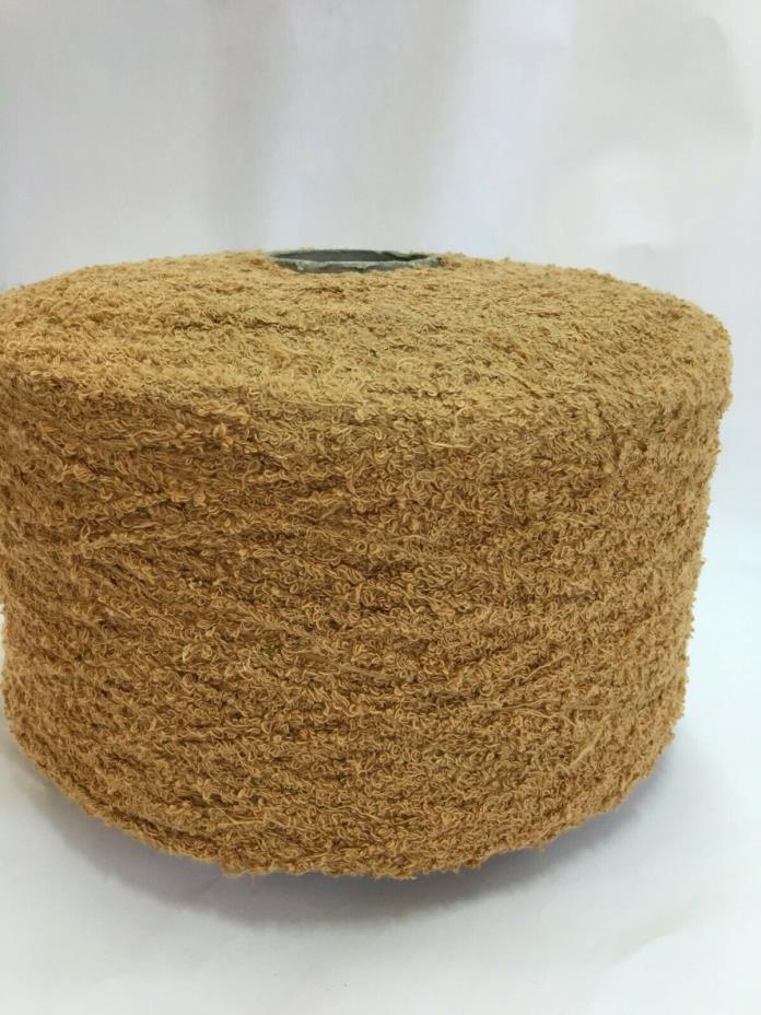 Conschocken Cotton Boucle/Ratine  Yarn - 625 YPP  - Ginger  4.78 lbs.