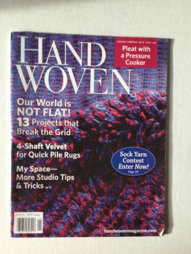 Handwoven Magazine  January  February 2010 Issue 148