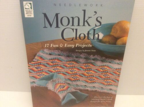 Monk;s Cloth 17 Fun and Easy Projects Designs by Jeanne Tams
