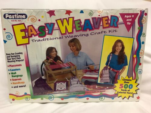 Sealed Easy Weaver Traditional Weaving Craft Kit By Past Time Loom Yarn No. 9037
