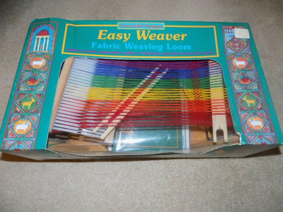 Harrisville Designs Easy Weaver Fabric Weaving Loom (Brand New in Box)