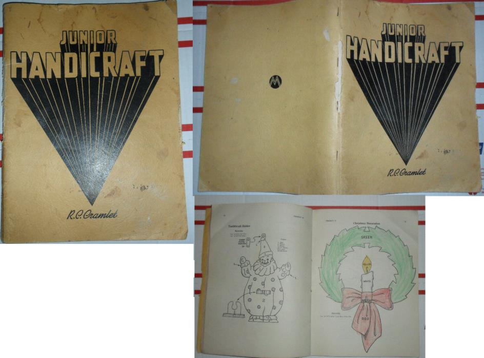 1937 Junior Handicraft project book