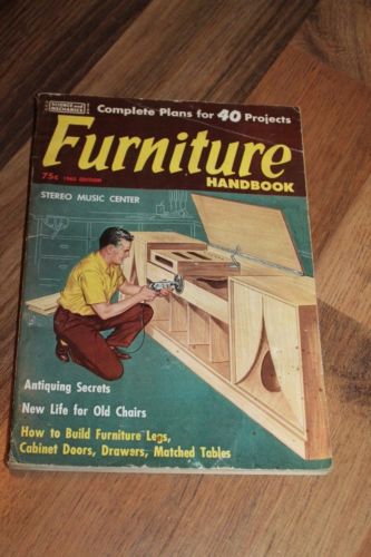 Vintage 1963 Edition Furniture Handbook Science and Mechanics No. 616A