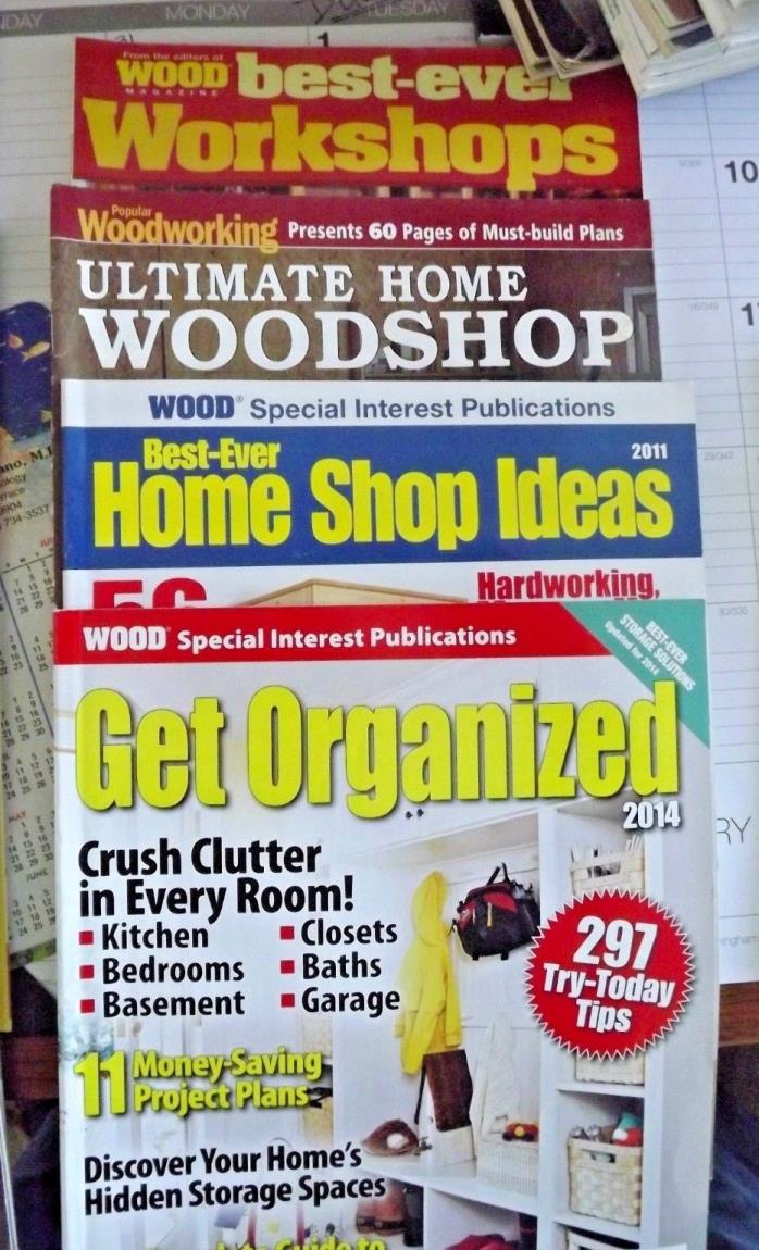 Workshop Idea books wood working lot
