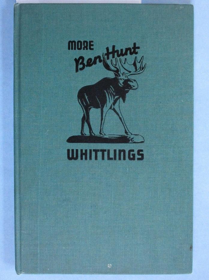 Vintage Ben Hunt Whittling Handbook - Illustrated 1947