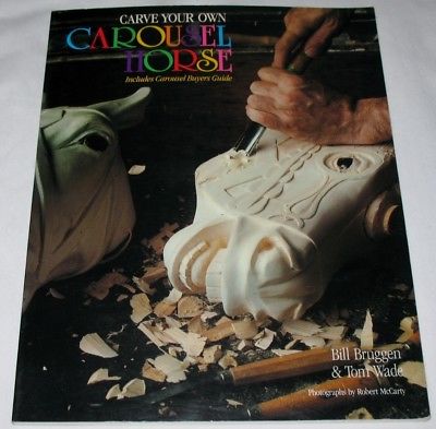 Carve Your Own Carousel Horse 1991 PB Bruggen & Wade LNC