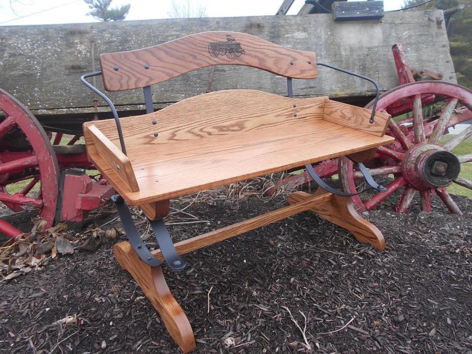 2-Buckboard Bench Woodworking Kits- Hardware w/full size plans-Real Springs