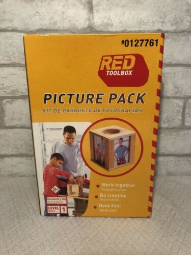 Red Toolbox Picture Pack Carpentry Kit #0127761