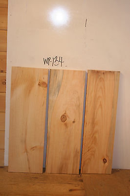Live Edge Rustic White Pine wood slab, KD, wood craft & furniture lumber, WP-134