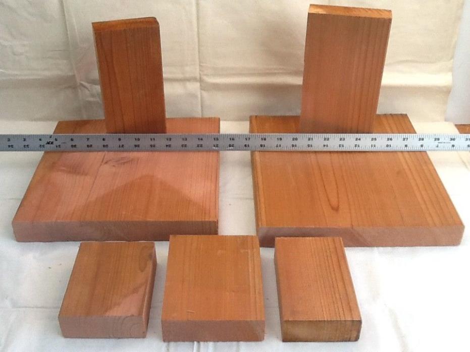 Redwood Woodcraft Pieces craft woodworking lumber
