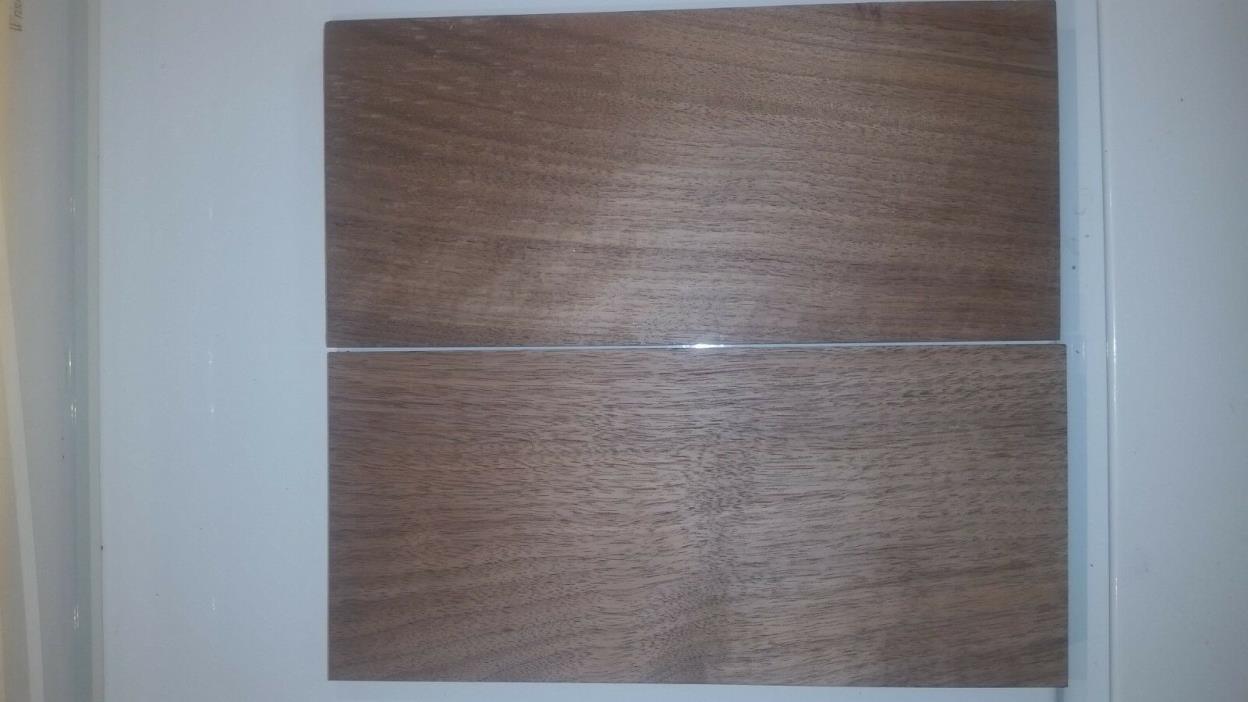Pair Black Walnut lumber Boards 12 X 5 1/2 X 7/8