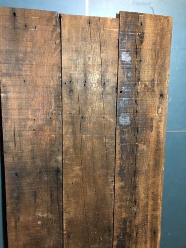 50 Sf Lot Antique 9” Doug Fir Shiplap Rough Sawn Boards Reclaimed Wall Accent