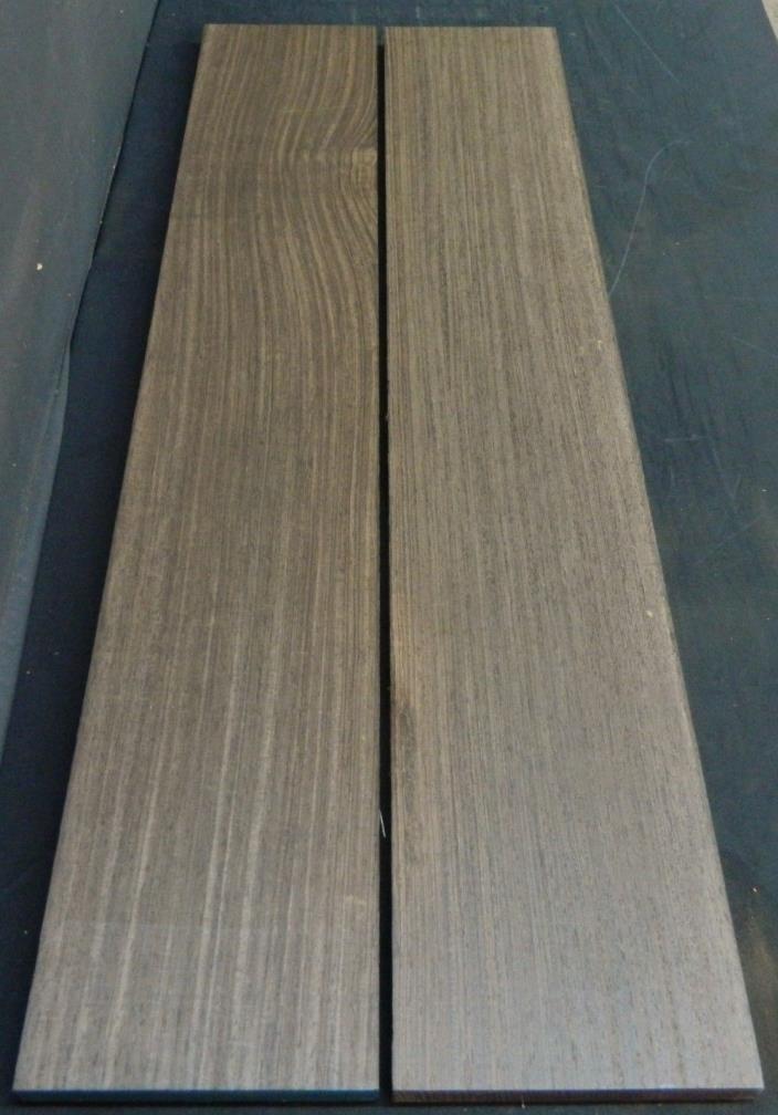 2 ea. 4/4 Wenge  7 7/8