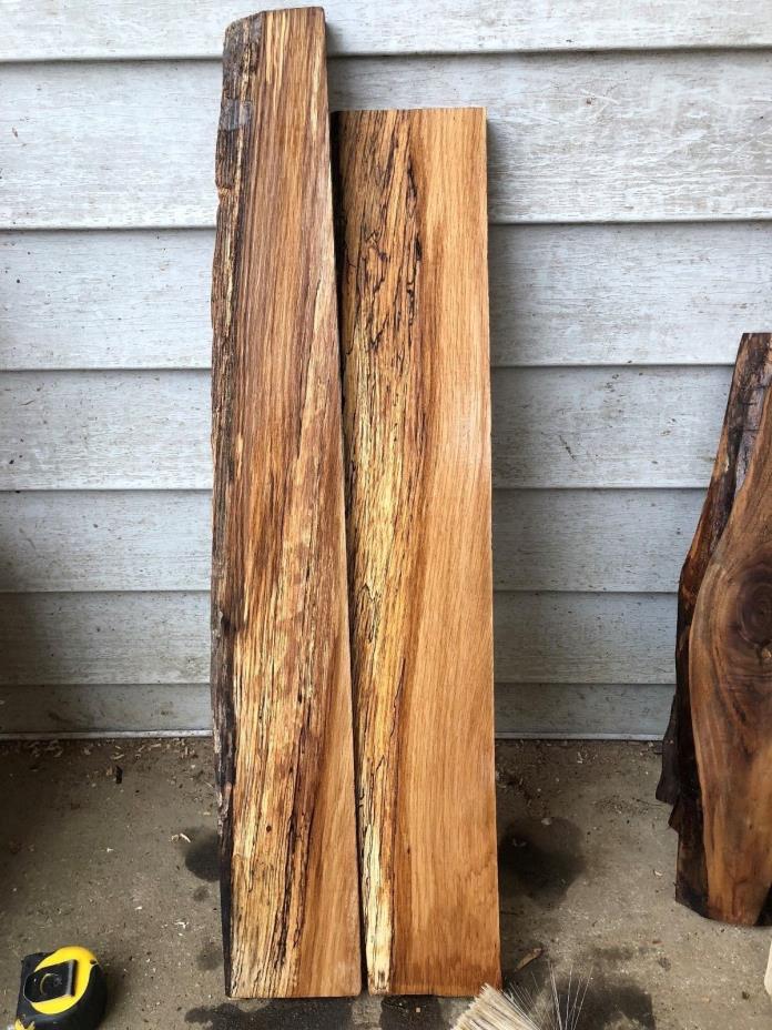 Spalted Red oak lumber