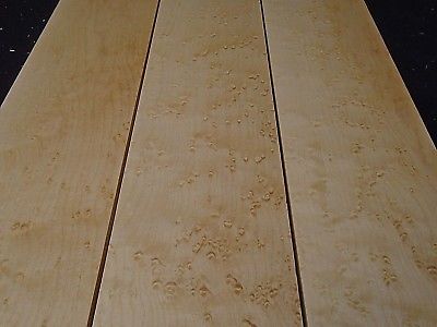 3pc BIRDSEYE HARD MAPLE Guitar Necks *heavy eyes* - 30