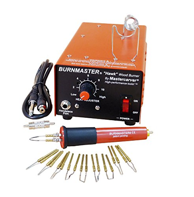Burnmaster HAWK single port woodburner PACKAGE - burner + pen + tips 110V