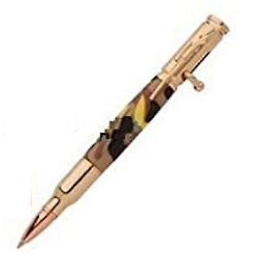 BOLT ACTION Pen kit GOLD Woodturning wood turning lathe BULLET