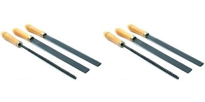 2 Sets of Wood Rasp Files 3Pcs in Set