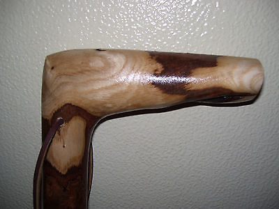 walking cane hiking stick Ozark cane root cane shumac cane handmade craft wood