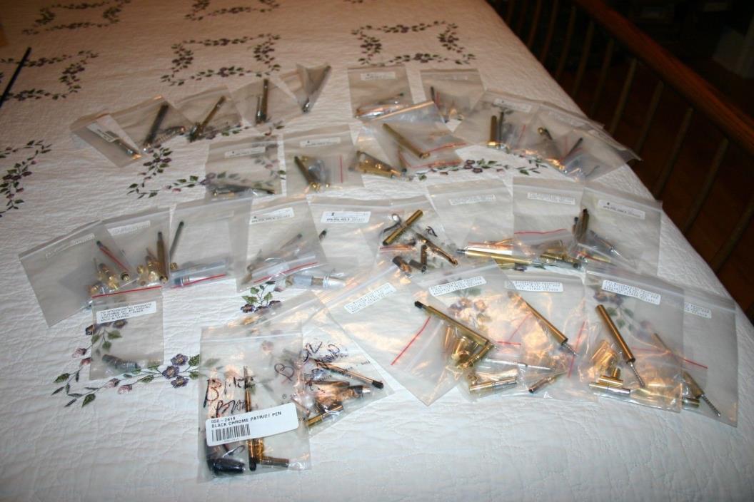 Lot Of 33 Pen and Pencil Making Kits PSI Various Styles