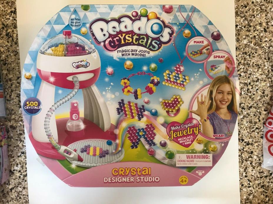 NEW Beados Crystal Designer Studio. Make crystal jewelry.  500 beados crystals