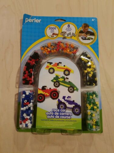 New Perler Fused Bead Race Car Kit 2000 ct