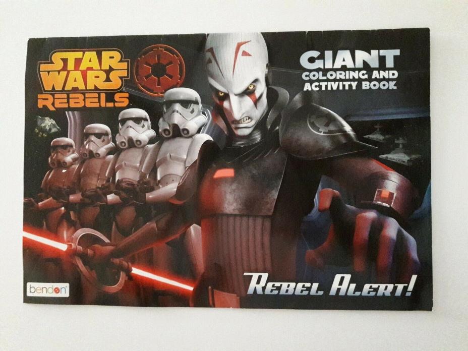 Star Wars Rebels Giant Coloring And Activity Book - From Movie Theme
