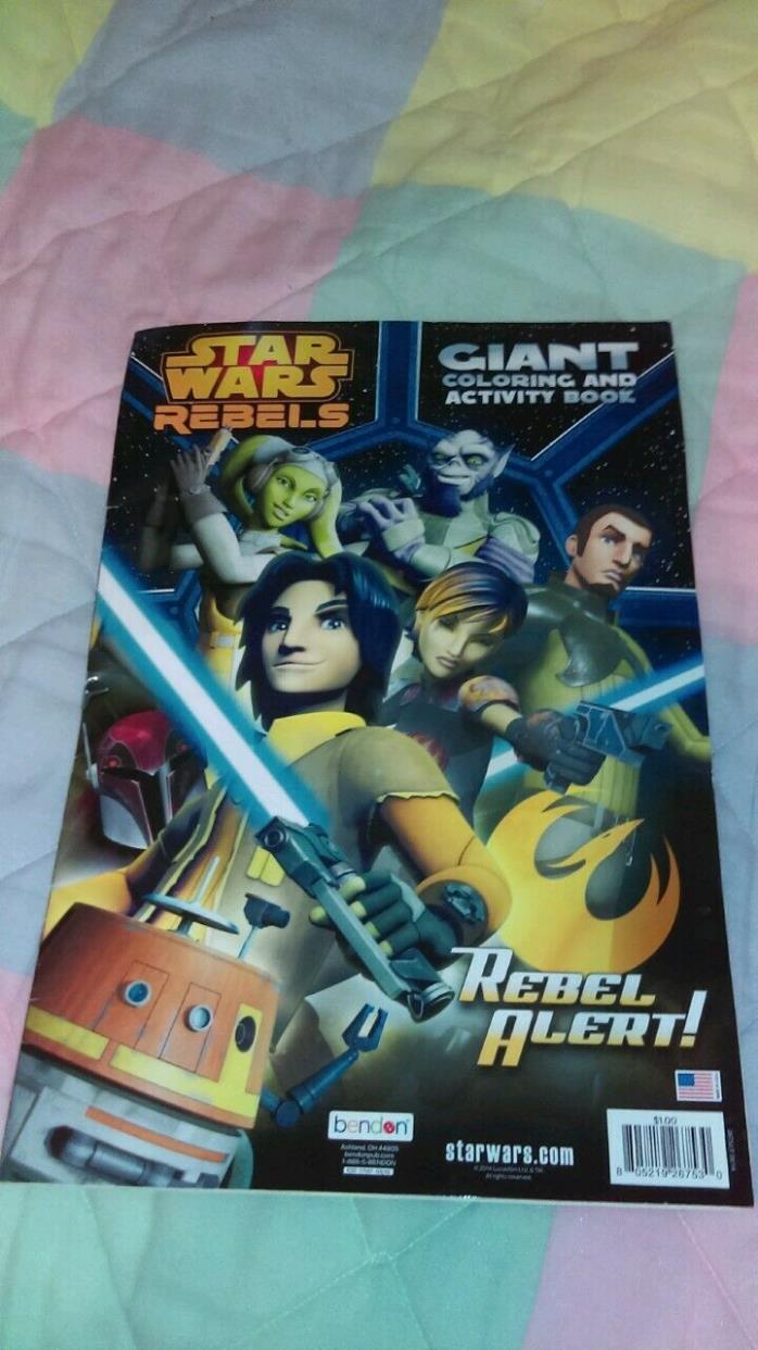 Star Wars Giant Coloring and Activity Book.