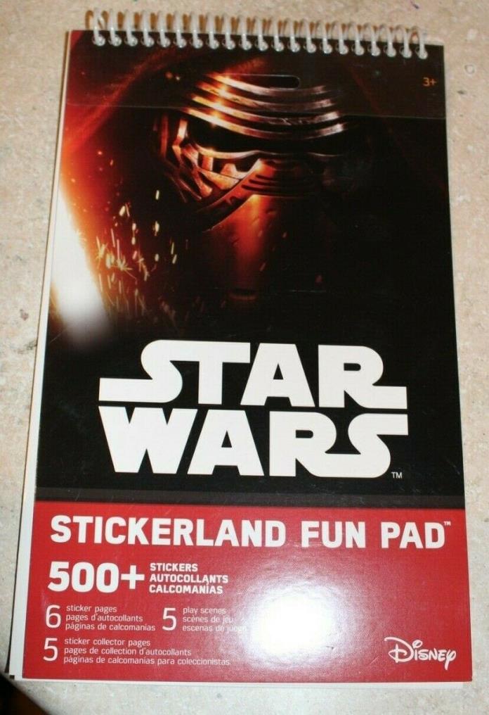 Star Wars Stickerland Fun Pad book brand new 500+ stickers Easter Birthday favor