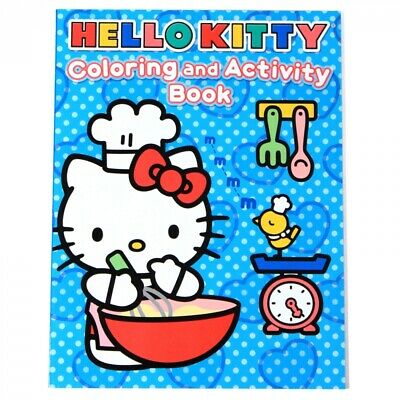 Sanrio Hello Kitty Kids Educational Coloring and Activity Book(96 Pages)