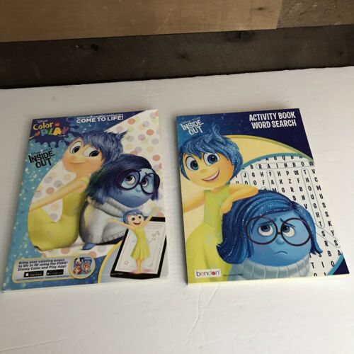 Disney Inside Out Coloring Book And Word Search