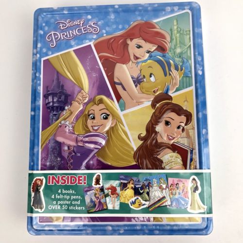 Disney Princess Activity Coloring Book Sticker Set With Poster