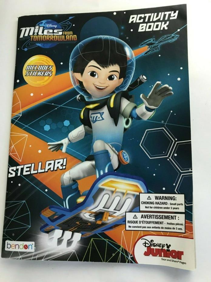 Miles From Tomorrowland Kids Coloring Book Disney Junior Activity Book