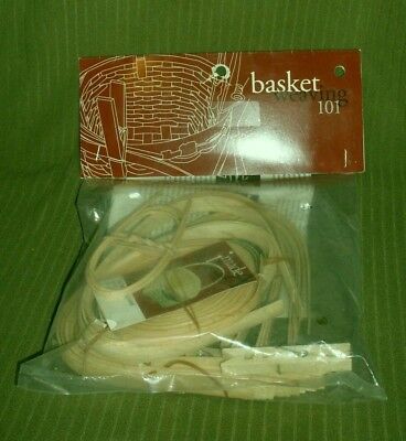 Basket Weaving 101 Kit Set New Sealed