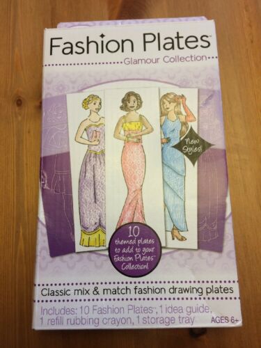Fashion Plates Glamour Collection Expansion Pack Drawing Plates  Crafts Kid