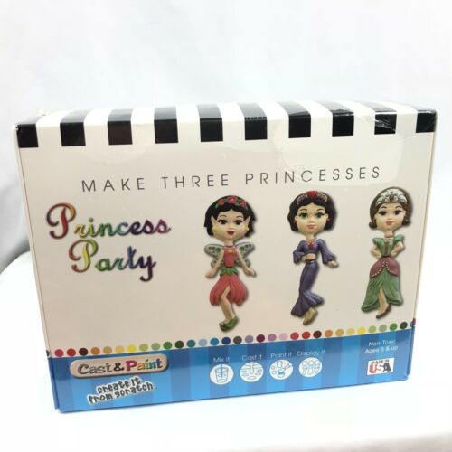 Princess Party Mold Cast Paint Kit By Skullduggery Create Mold Kit DIY Craft