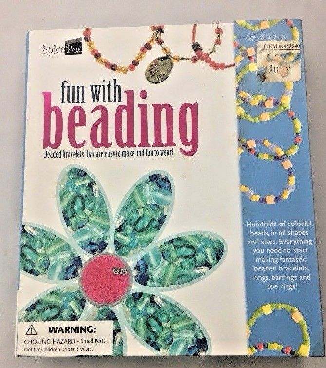 Spice Box Fun With Beading Crafting Activity  A1106