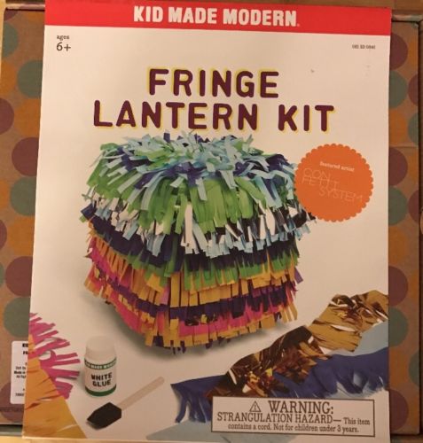 Kid Made Modern 49-Piece Fringe Lantern Kit Confetti Systems