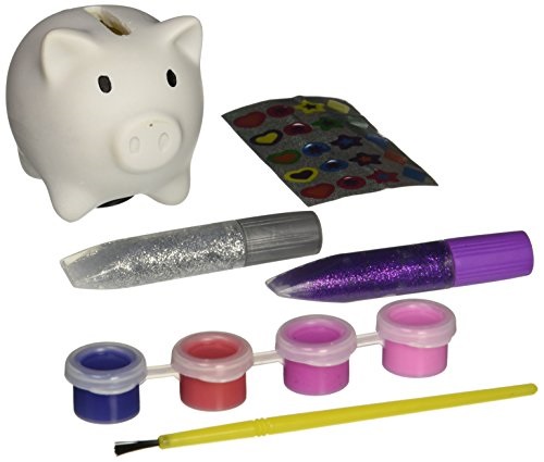 Melissa & Doug Decorate-Your-Own Piggy Bank Craft Kit - 2-Pack