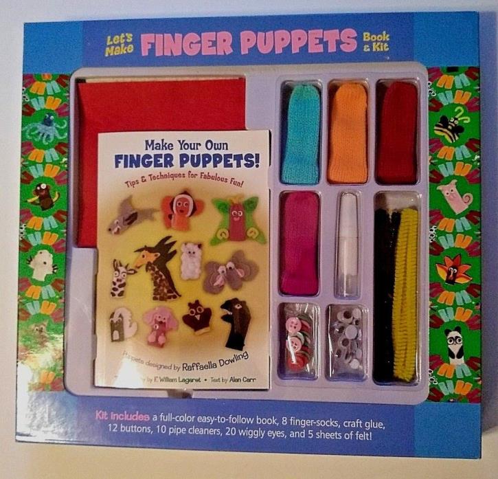 Activity Kit Make Your Own Finger Puppets Tips Techniques for Fabulous Fun Craft