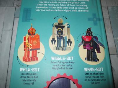 Kids Craft Project *BUILD YOUR OWN ROBOT* 3 Papercraft Toys Kit (ages 6+)