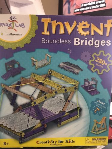 Invent Boundless Bridges. Spark Lab. Smithsonian  NEW