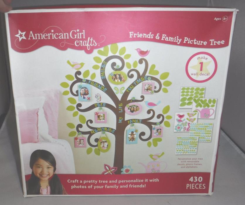 American Girl Crafts Friends and Family Picture Tree Craft Kit Family Tree
