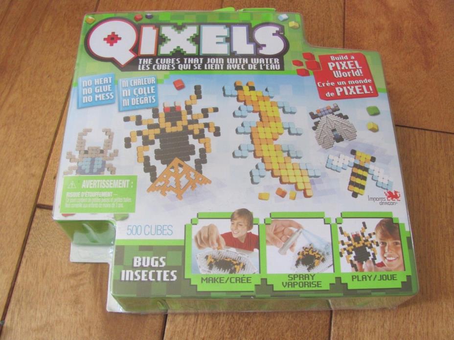 QIXELS Refill Pack BUGS with 500 Cubes Included NEW