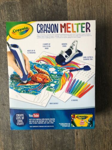 Crayola Crayon Melter, Crayon Melting Art, Gift for Kids, Ages 8, 9, 10, 11
