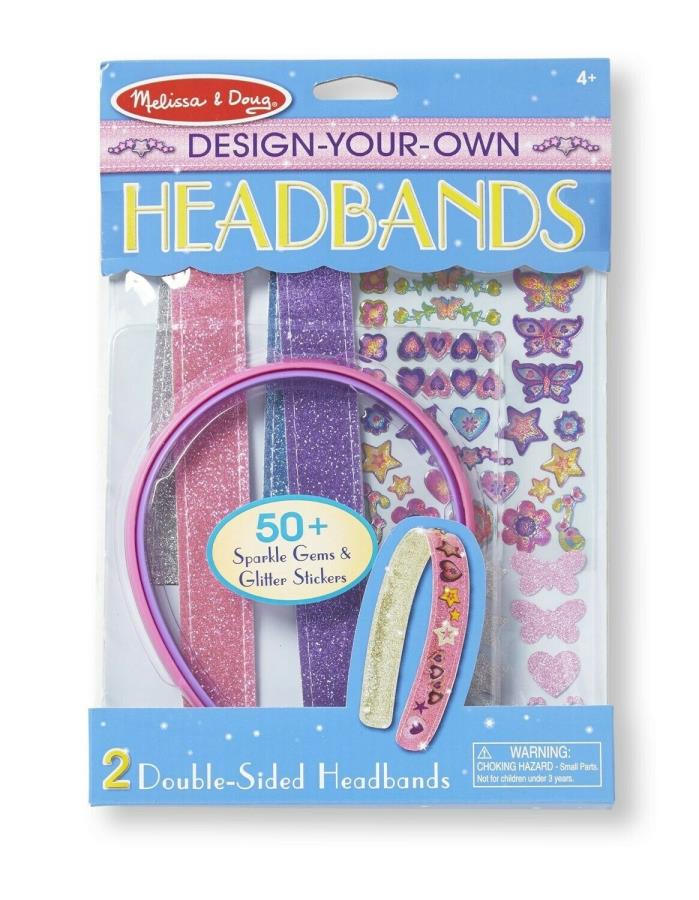 Melissa & Doug Design Your Own Headbands Arts & Crafts Kit NEW