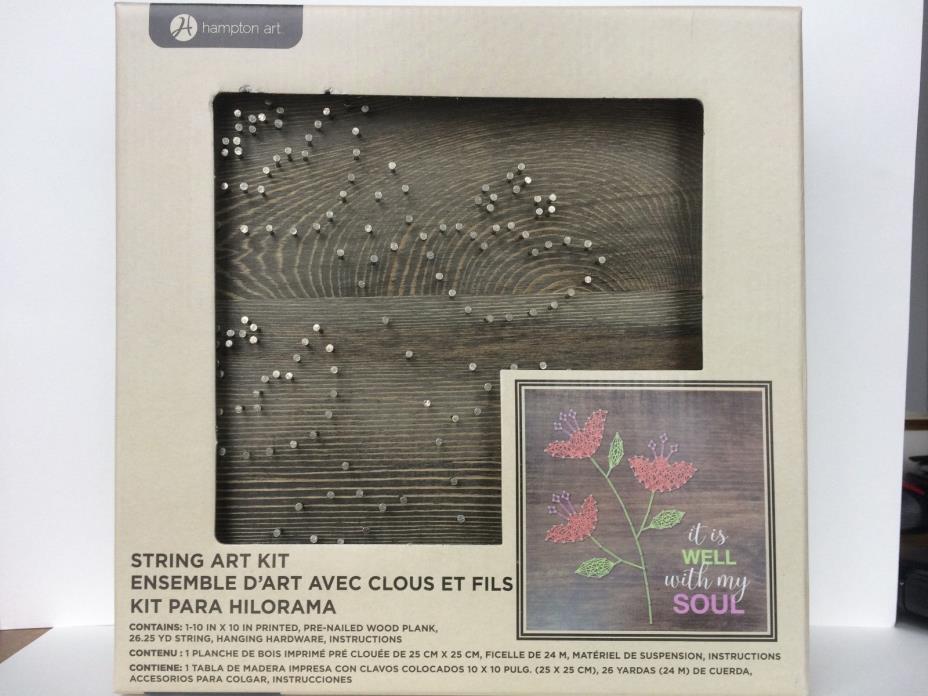 String Art Kit - Hampton Art - Home Decor