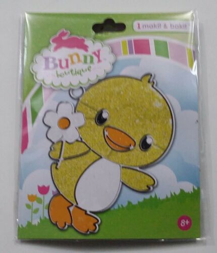 Cute Chick Ornament Easter Makit and Bakit Suncatcher Stained Glass Kit